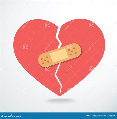 Bandage Heart Stock Illustrations 3651 Bandage Heart Stock