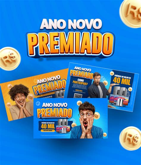 Promoção Ano Novo Premiado on Behance