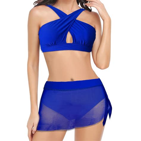 Mitankcoo Piece Bikini Sets For Women Sexy Spaghetti Straps Bathing