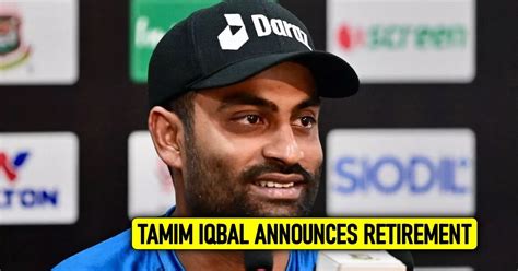 Bangladesh ODI Captain Tamim Iqbal Announces Retirement Three Months