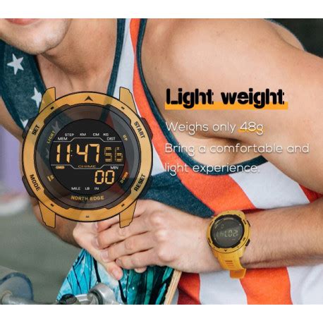 Reloj Digital Deportivo North Edge Mars Modelo Premium