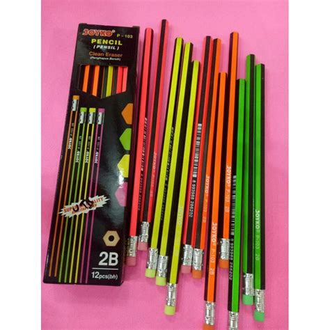 Jual Pensil Joyko 2b Isi 12 Pcs Shopee Indonesia