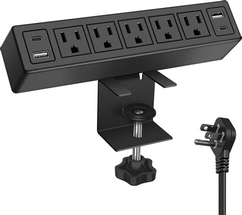 Amazon Desk Clamp Power Strip With Pd W Usb C Total W Fast