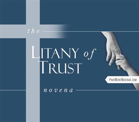 Litany Of Trust Printable