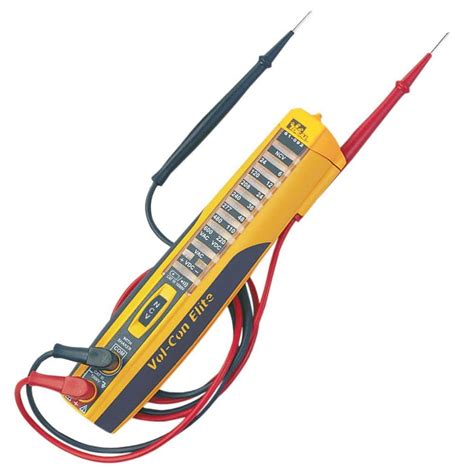 Ideal Vol Con Elite Voltage Tester With Vibration Mode 61 092 The