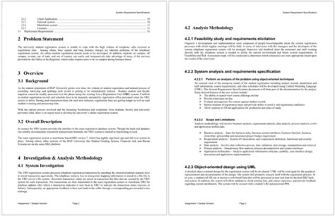 Requirements Analysis Template 22 Samples For Word Excel And Pdf