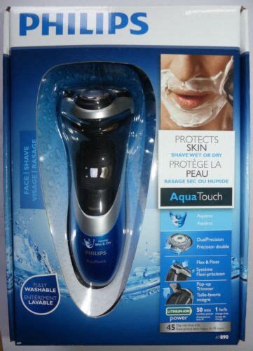 New In Box Philips Norelco At890 At880 Aquatouch Wet Dry Electric Razor Shave Ebay