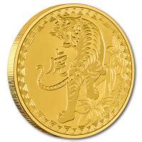 Niue 250 NZD Lunar Jahr Des Tigers 2022 1 Oz Gold Im Online Shop