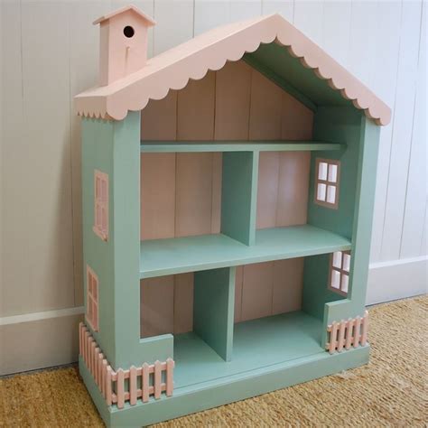 Cottage Dollhouse Bookcase Dollhouse Bookcase Doll House Pottery