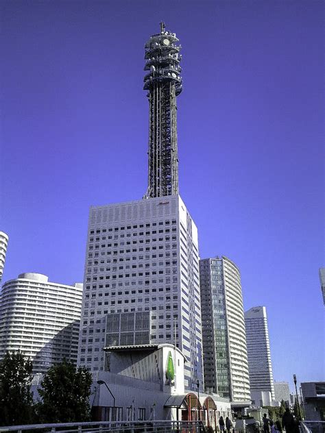 Yokohama Medhia Tower In Japan Image Free Stock Photo Public Domain