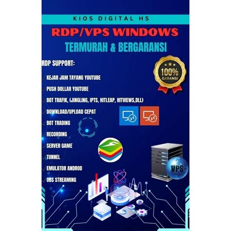 Jual Rdp Bulanan Full Administrator Full Garansi Masa Aktif Hari