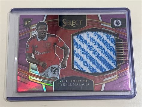 2022 23 Panini Select FIFA Tyrell Malacia 49 Player Purple Jumbo