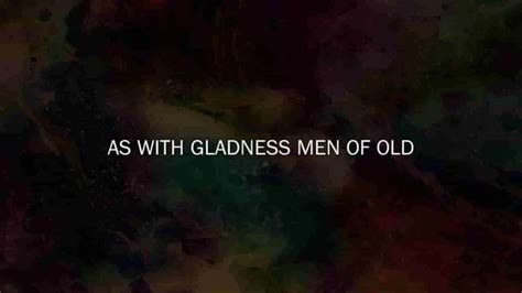 Gladness Men Of Old Bible Verse Pptx Worship