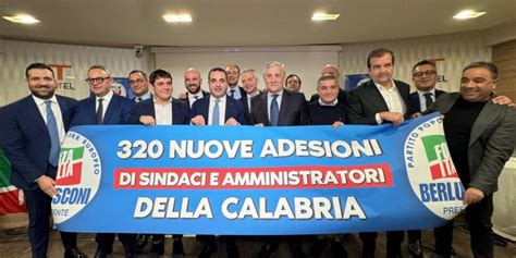 Forza Italia Calabria Fa I Numeri Altri Amministratori Di Cui