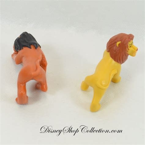 Ensemble De Figurines Le Roi Lion Disney Scar Et Simba Marron Ora