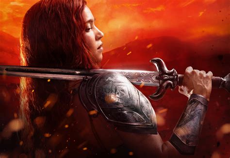 Red Sonja Image Teases Matilda Lutz In An Intense Medieval Adventure