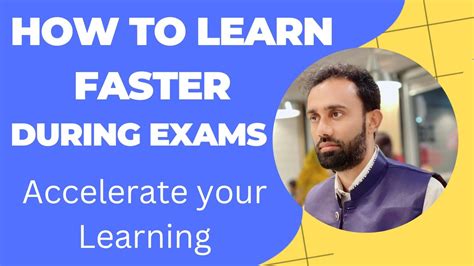 How To Learn Fast For The Exams Ll How To Prepare Exams In Short Time