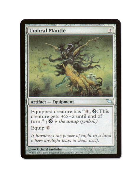 Umbral Mantle From Shadowmoor Shm Mtg Proxy Magic Cardplus