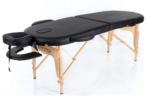 Portable Massage Table Restpro® Classic Oval 2 Black Classic Oval 2 Black Portable Massage