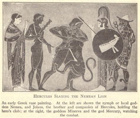 Hercules Slaying The Nemean Lion In Ancient Greece Student Handouts