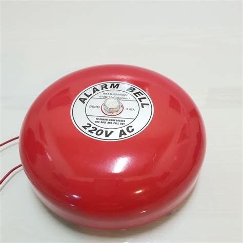 Jual Alarm Bell Besi 6 Inch 150Mm Bell Kring 6 Inch Fire Alarm Bell