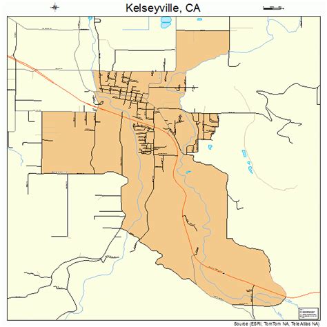 Map Of Kelseyville C … - Leone Ninette