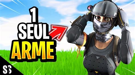 Faire Un Top 1 Avec Une Seule Arme Ft Zergo YouTube