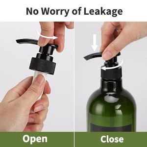 Amazon Segbeauty Oz Shampoo Bottles Empty Pump Bottles For