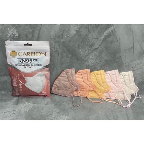 Jual MASKER KN95 CAREION GRADATION SERIES ISI 10PCS Shopee Indonesia