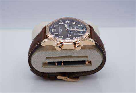 Patek Philippe R K Rose Gold Calatrava Pilot Travel Time