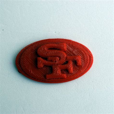 3D Printable SanFrancisco 49ers - Logo by Chris Schneider