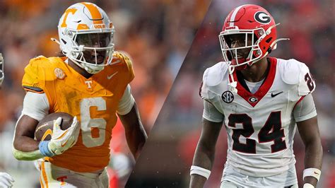 7 Tennessee Vs 12 Georgia 111624 Stream The Game Live Watch Espn