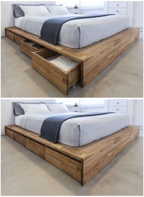 20 Minimalist Bed Frame With Storage The Urban Decor