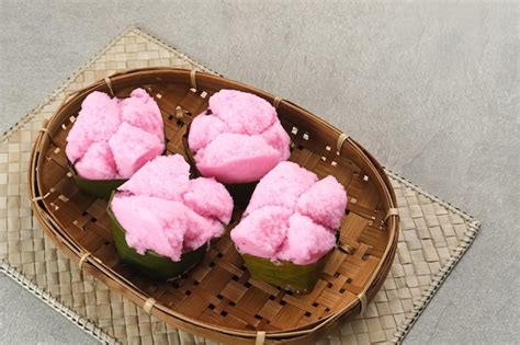 Premium Photo Kue Mangkok Chinese Fa Gao Known As Fortune Cake