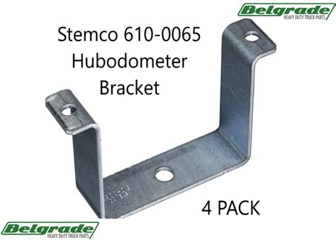 Stemco Genuine Oem 610 0065 2 Leg Bolt On Hubodometer Bracket 4 Pack