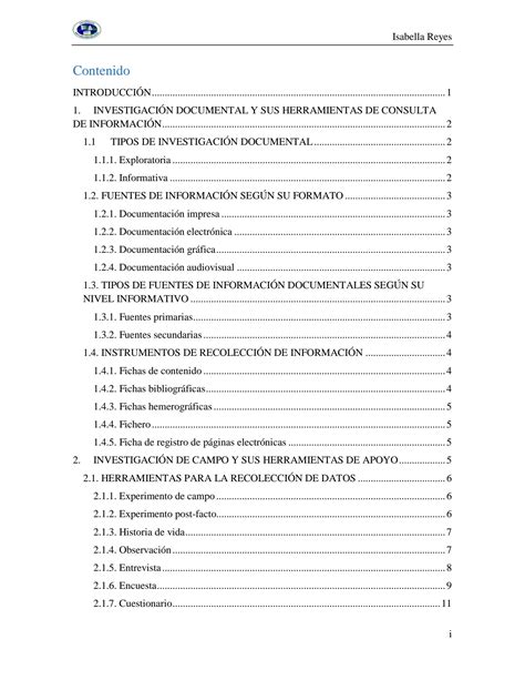 Solution Investigaci N Documental Y De Campo Studypool