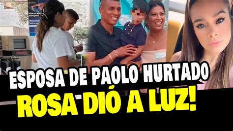 ESPOSA DE PAOLO HURTADO DIÓ A LUZ A SU TERCER BEBÉ Y FUTBOLISTA LA