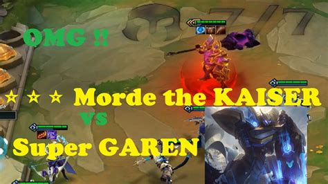 Omg ⭐⭐⭐ Mordekaiser Is So Powerful Morde Vs Garen Youtube