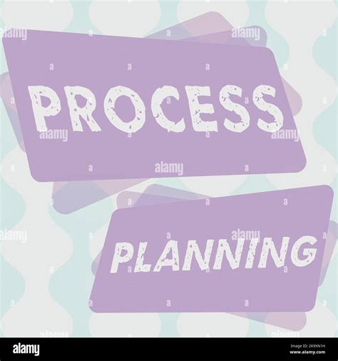 Affichage Conceptuel Planification Des Processus Concept M Tier Le