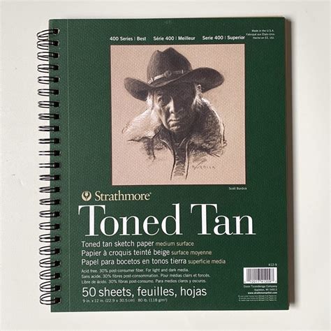 Jual Strathmore Toned Tan Sketchbook 9x12 Shopee Indonesia