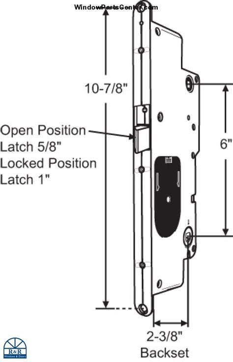 Mortise Lock Parts Diagram