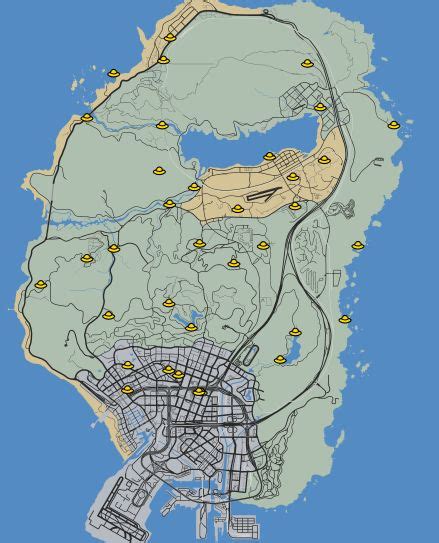 All Stunt Jump Locations In Gta 5 Online Misteri Database