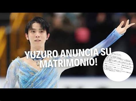 Yuzuru Hanyu La Leyenda Del Patinaje Art Stico Anuncia Su Matrimonio