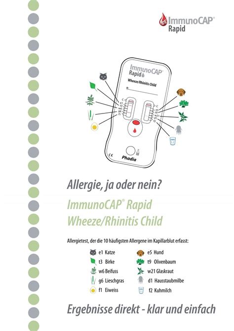 Produktbeschreibung anzeigen ImmunoCAP Rapid ... - Phadia