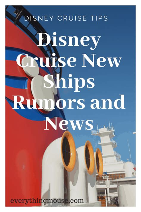 New Disney Cruise Ship The Ultimate Guide Everythingmouse Guide To Disney