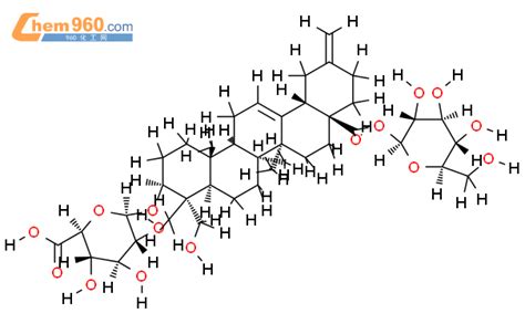 184095 70 3 降钙素3 O β D 葡萄糖醛酸吡喃糖基 28 O β D 吡喃葡萄糖苷化学式结构式分子式molsmiles