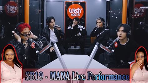 Sb Performs Mana Live On Wish Bus Reaction Youtube