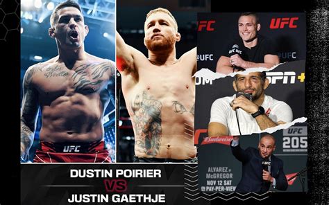 Dustin Poirier vs. Justin Gaethje 2: Dustin Poirier vs. Justin Gaethje ...