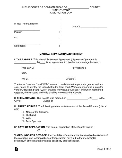 Pennsylvania Equitable Distribution Law