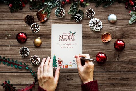 Christmas Postcard Mockup Psd 12000 High Quality Free Psd Templates